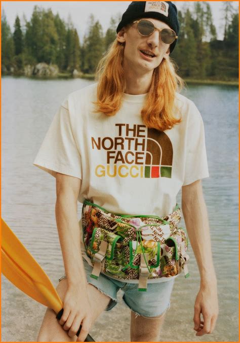 cappello gucci north face|Gucci north face collection.